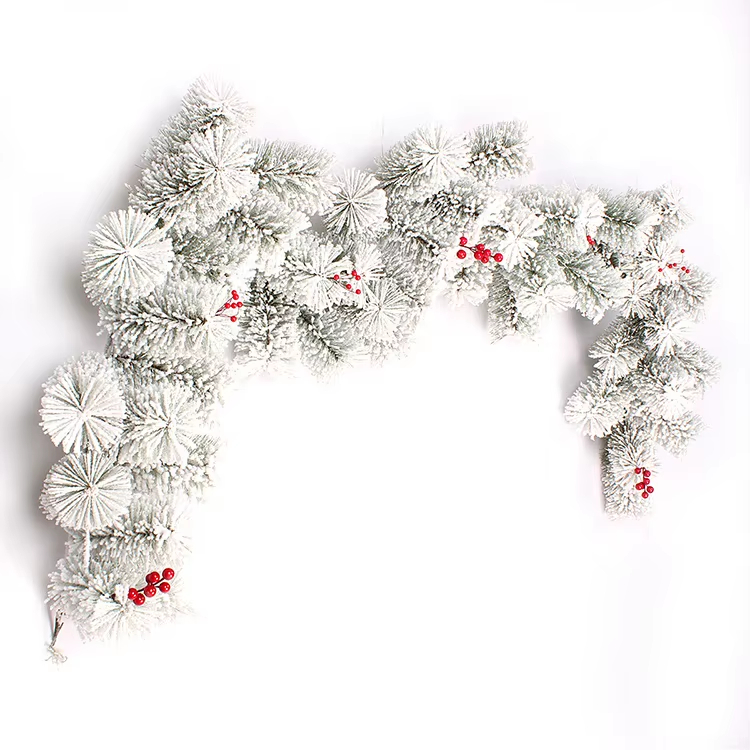 TwinkleTree White Christmas garland