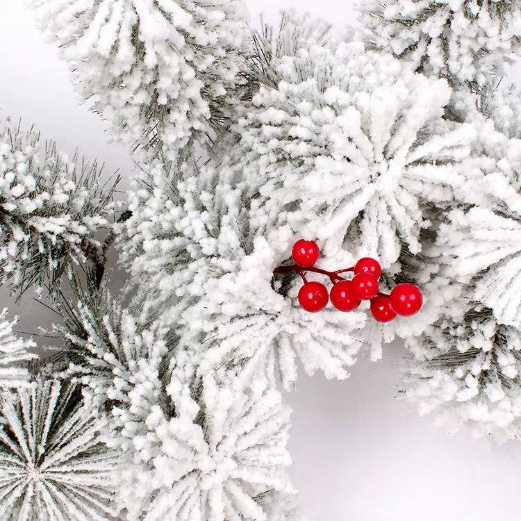 TwinkleTree White Christmas garland