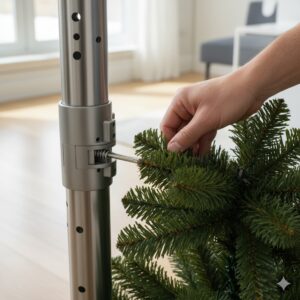 Hinged vs. Hook-On: The Best Artificial Christmas Tree for Easy Setup