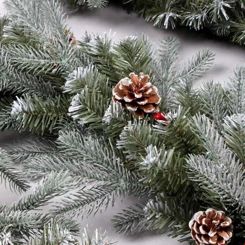 Wholesale Pre-Decorated Christmas Garlands with Baubles and Ribbon