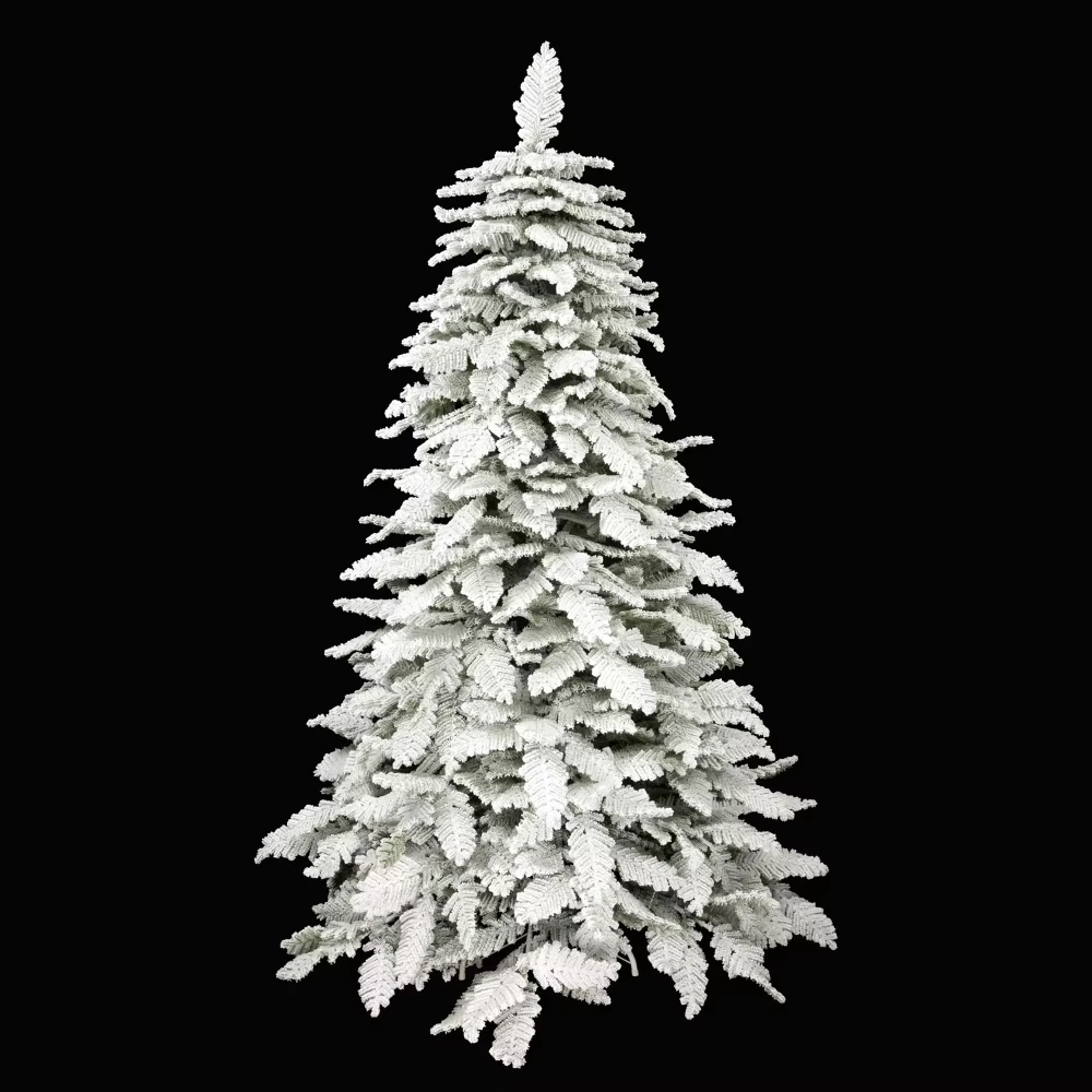 9 ft heavy flocked christmas tree