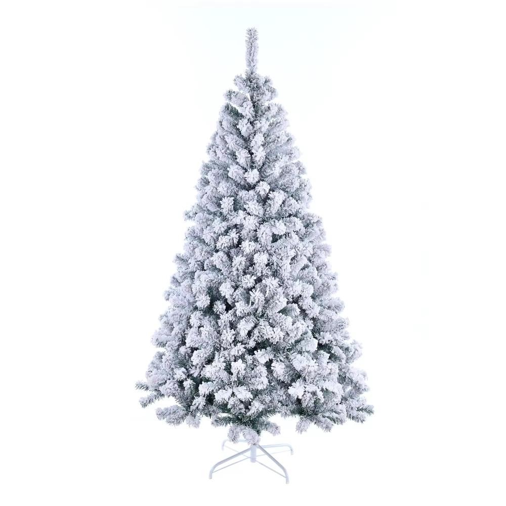 Flocked Christmas Tree