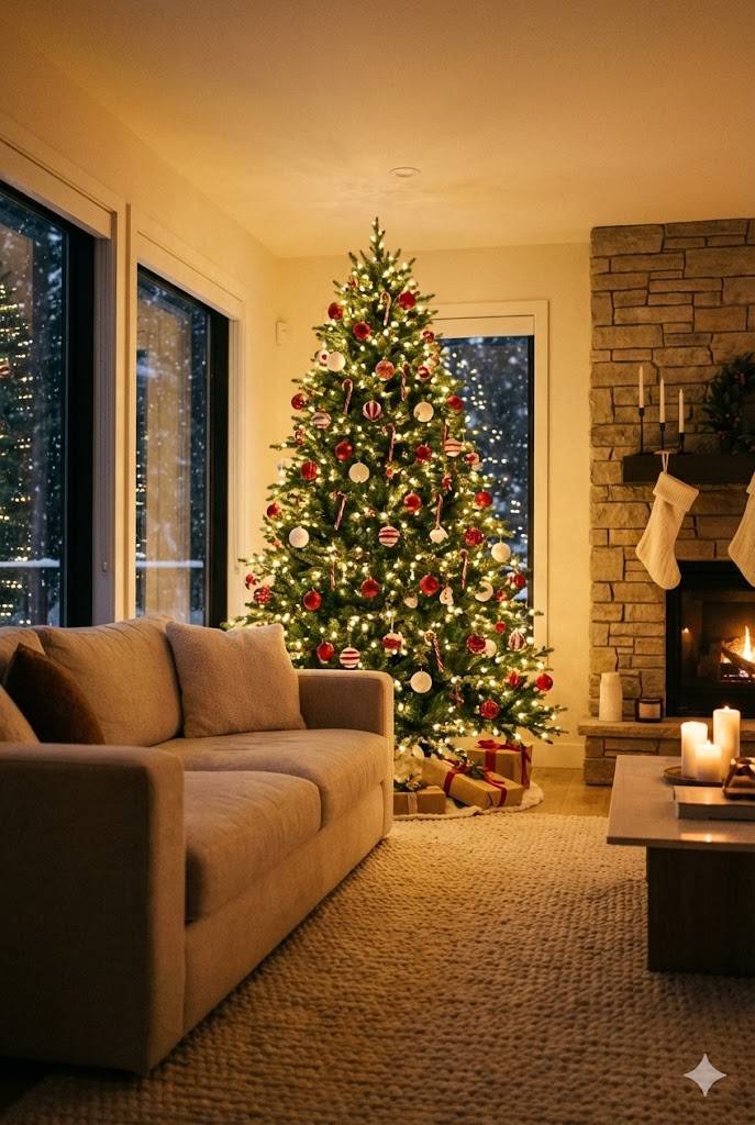 Premium Artificial Christmas Tree for Home Living Room
