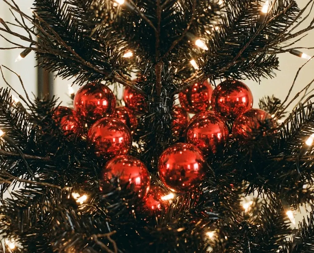 Base Filler Red Christmas Ornaments