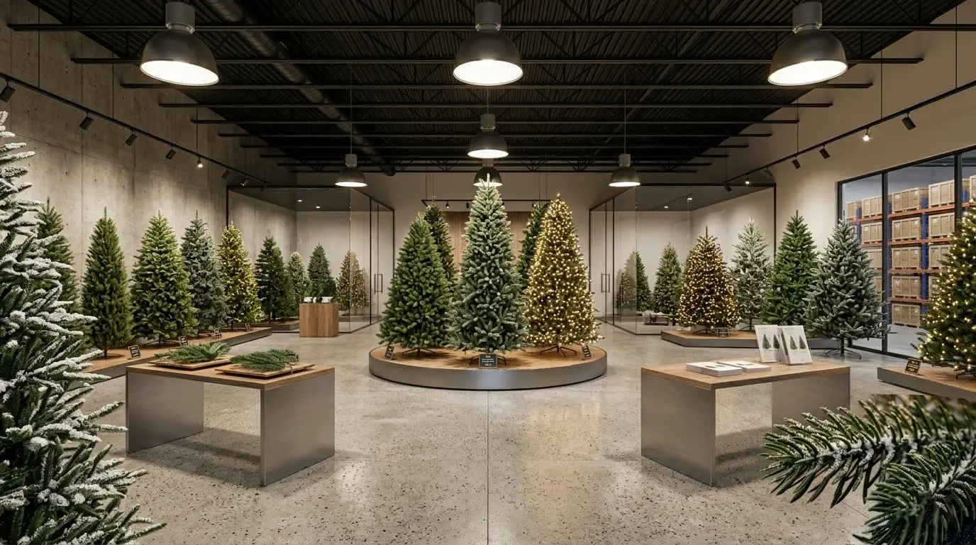 What Are Artificial Christmas Trees Made Of? The 2026 B2B Guide