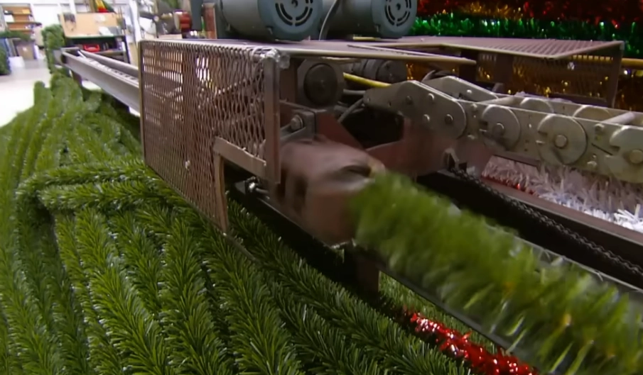 4-Line Leaf Drawing Machine Detail