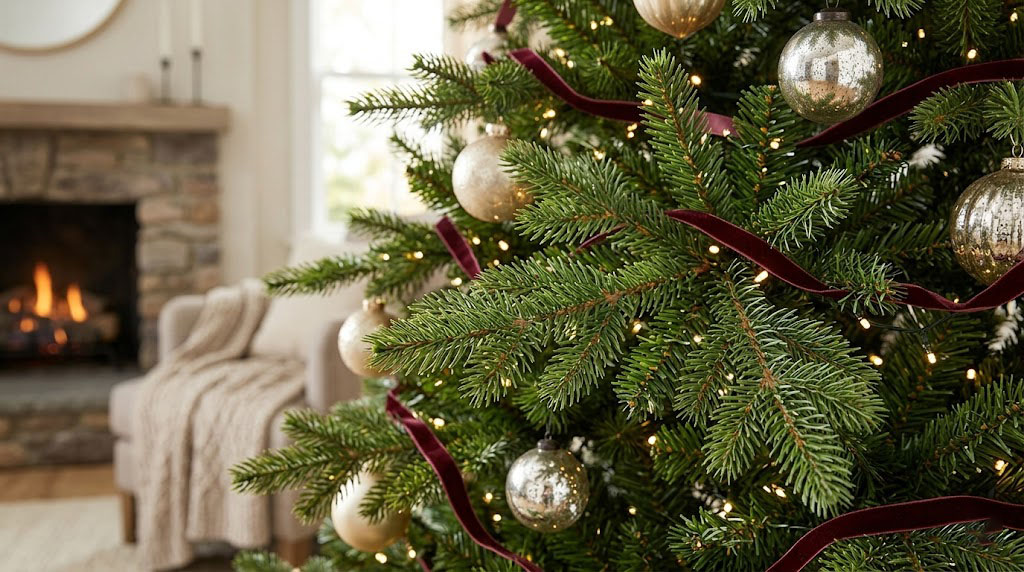 The most real looking artificial christmas tree featuring 3D injection moulded PE needles